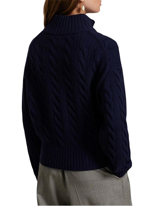 Maglia con zip RALPH LAUREN | 211972130004
